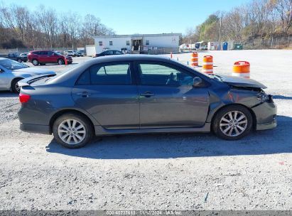 Lot #2995296048 2010 TOYOTA COROLLA S