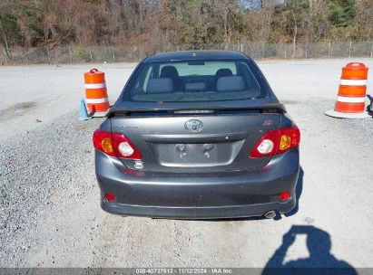 Lot #2995296048 2010 TOYOTA COROLLA S