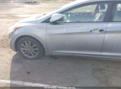 Lot #3035074403 2014 HYUNDAI ELANTRA SE