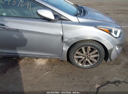 Lot #3035074403 2014 HYUNDAI ELANTRA SE