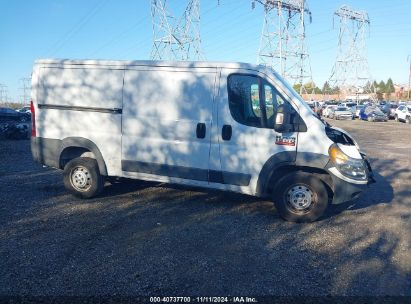 Lot #2992816303 2016 RAM PROMASTER 1500 LOW ROOF