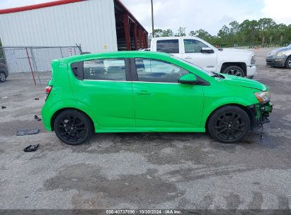 Lot #2992822411 2017 CHEVROLET SONIC LT AUTO