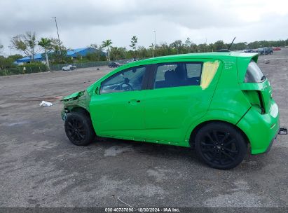 Lot #2992822411 2017 CHEVROLET SONIC LT AUTO