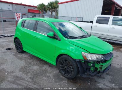 Lot #2992822411 2017 CHEVROLET SONIC LT AUTO