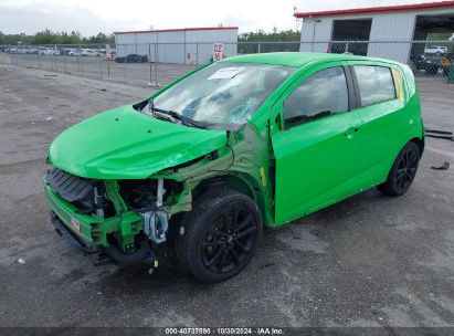 Lot #2992822411 2017 CHEVROLET SONIC LT AUTO