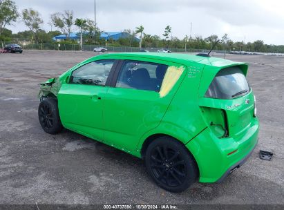 Lot #2992822411 2017 CHEVROLET SONIC LT AUTO