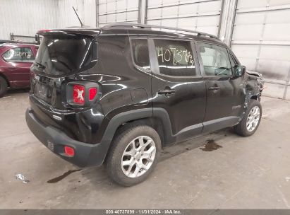 Lot #3035085176 2015 JEEP RENEGADE LATITUDE