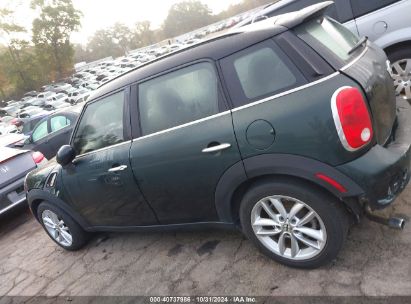 Lot #3025489184 2012 MINI COOPER S COUNTRYMAN