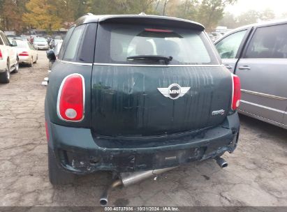 Lot #3025489184 2012 MINI COOPER S COUNTRYMAN