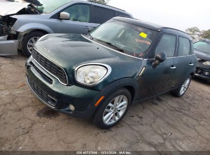 Lot #3025489184 2012 MINI COOPER S COUNTRYMAN