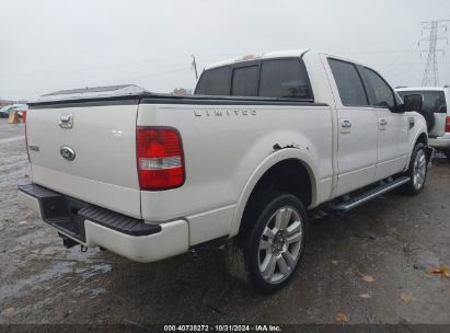 Lot #3035074371 2008 FORD F-150 HARLEY-DAVIDSON/LIMITED