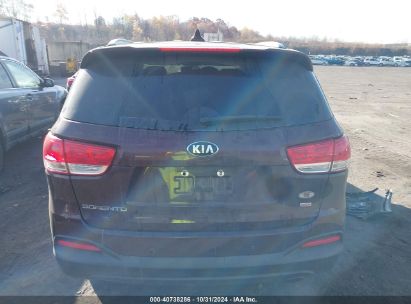 Lot #2995296036 2017 KIA SORENTO 2.4L LX