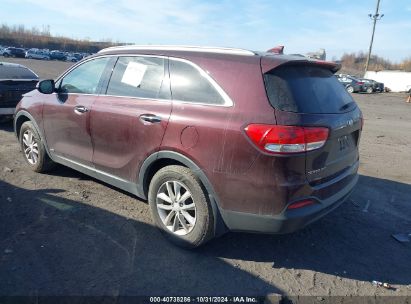 Lot #2995296036 2017 KIA SORENTO 2.4L LX