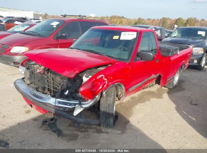 Lot #2995296025 2000 CHEVROLET S-10 LS