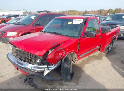 Lot #2995296025 2000 CHEVROLET S-10 LS