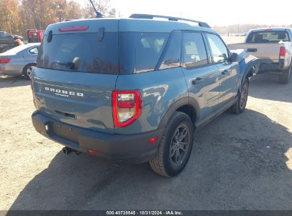 Lot #3056069989 2023 FORD BRONCO SPORT BIG BEND