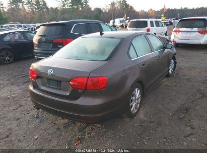 Lot #3058075450 2014 VOLKSWAGEN JETTA 1.8T SE