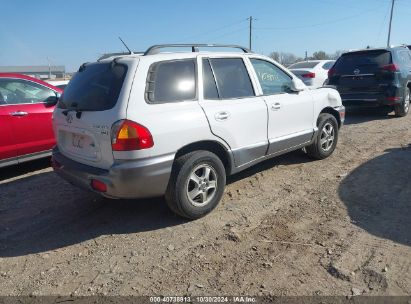 Lot #3005346728 2004 HYUNDAI SANTA FE GLS/LX