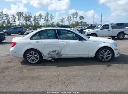 Lot #2995296012 2014 MERCEDES-BENZ C-CLASS C 250 SPORT/LUXURY