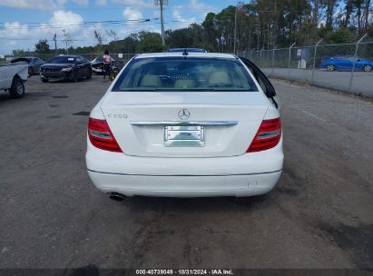 Lot #2995296012 2014 MERCEDES-BENZ C-CLASS C 250 SPORT/LUXURY