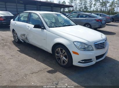 Lot #2995296012 2014 MERCEDES-BENZ C-CLASS C 250 SPORT/LUXURY