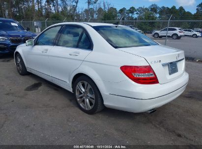 Lot #2995296012 2014 MERCEDES-BENZ C-CLASS C 250 SPORT/LUXURY