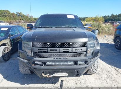 Lot #3035095674 2013 FORD F-150 SVT RAPTOR