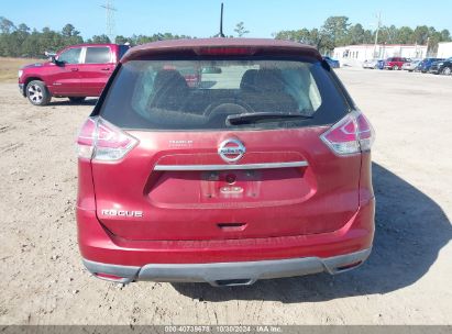 Lot #3054286403 2015 NISSAN ROGUE S