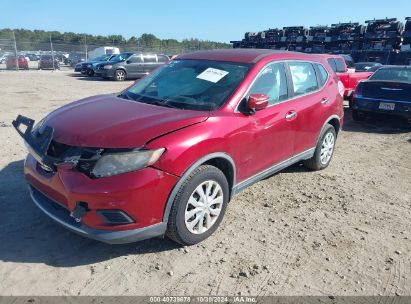 Lot #3054286403 2015 NISSAN ROGUE S