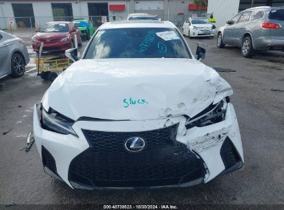 Lot #3051083595 2024 LEXUS IS 350 F SPORT DESIGN