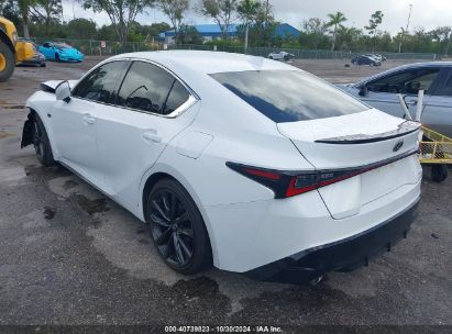 Lot #3051083595 2024 LEXUS IS 350 F SPORT DESIGN