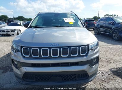 Lot #3035074315 2022 JEEP COMPASS LATITUDE 4X4