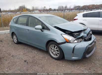 Lot #3020797943 2017 TOYOTA PRIUS V THREE