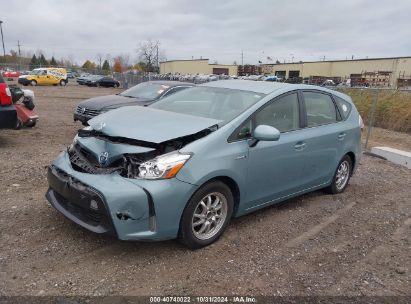 Lot #3020797943 2017 TOYOTA PRIUS V THREE