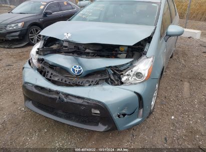 Lot #3020797943 2017 TOYOTA PRIUS V THREE