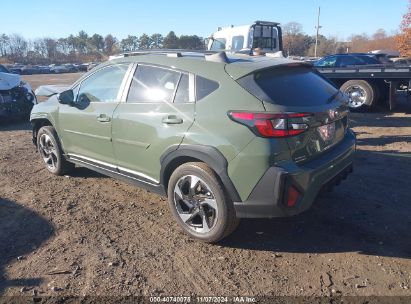 Lot #2995295836 2024 SUBARU CROSSTREK LIMITED