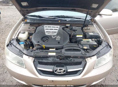 Lot #3035074285 2007 HYUNDAI SONATA LIMITED/SE V6