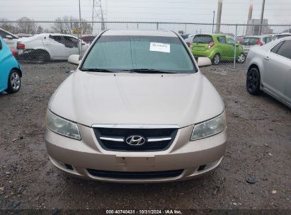 Lot #3035074285 2007 HYUNDAI SONATA LIMITED/SE V6