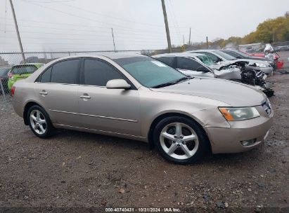 Lot #3035074285 2007 HYUNDAI SONATA LIMITED/SE V6