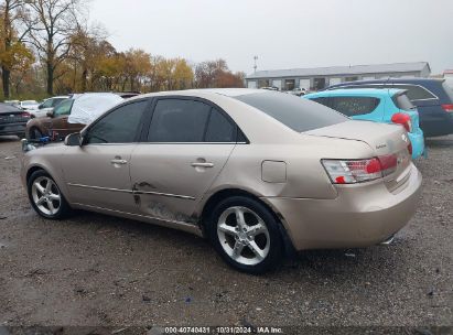 Lot #3035074285 2007 HYUNDAI SONATA LIMITED/SE V6