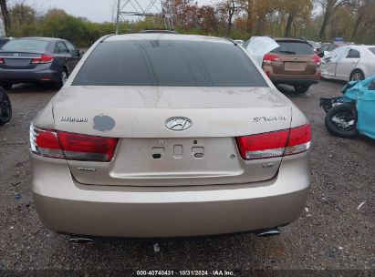 Lot #3035074285 2007 HYUNDAI SONATA LIMITED/SE V6