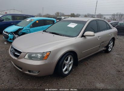 Lot #3035074285 2007 HYUNDAI SONATA LIMITED/SE V6