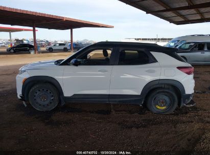 Lot #3052080219 2021 CHEVROLET TRAILBLAZER FWD RS