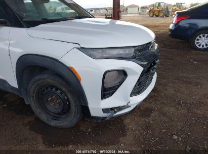 Lot #3052080219 2021 CHEVROLET TRAILBLAZER FWD RS