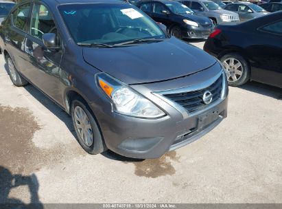 Lot #2997764626 2017 NISSAN VERSA 1.6 S/1.6 S+/1.6 SL/1.6 SV