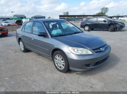 Lot #3035085049 2005 HONDA CIVIC LX