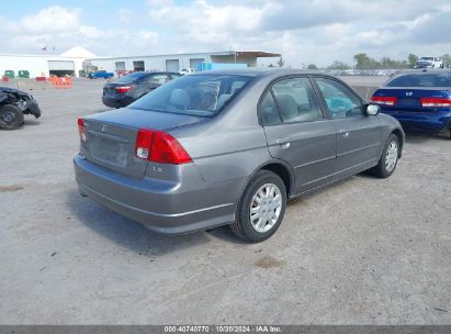 Lot #3035085049 2005 HONDA CIVIC LX