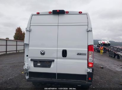 Lot #2992835176 2024 RAM PROMASTER 3500 TRADESMAN HIGH ROOF 159 WB W/PASS SEAT