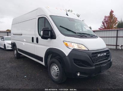 Lot #2992835176 2024 RAM PROMASTER 3500 TRADESMAN HIGH ROOF 159 WB W/PASS SEAT