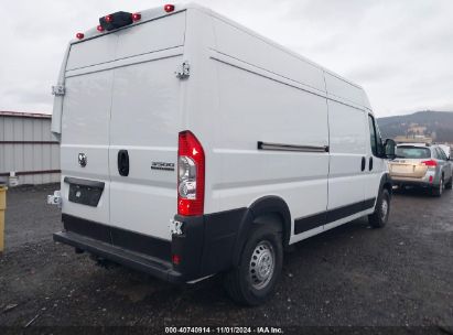 Lot #2992835176 2024 RAM PROMASTER 3500 TRADESMAN HIGH ROOF 159 WB W/PASS SEAT